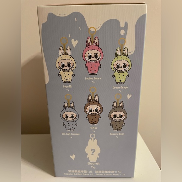 【100% AUTHENTIC】Sealed in Box Pop Mart Labubu Exciting Macaron Sea Salt Coconut - Picture 3 of 6